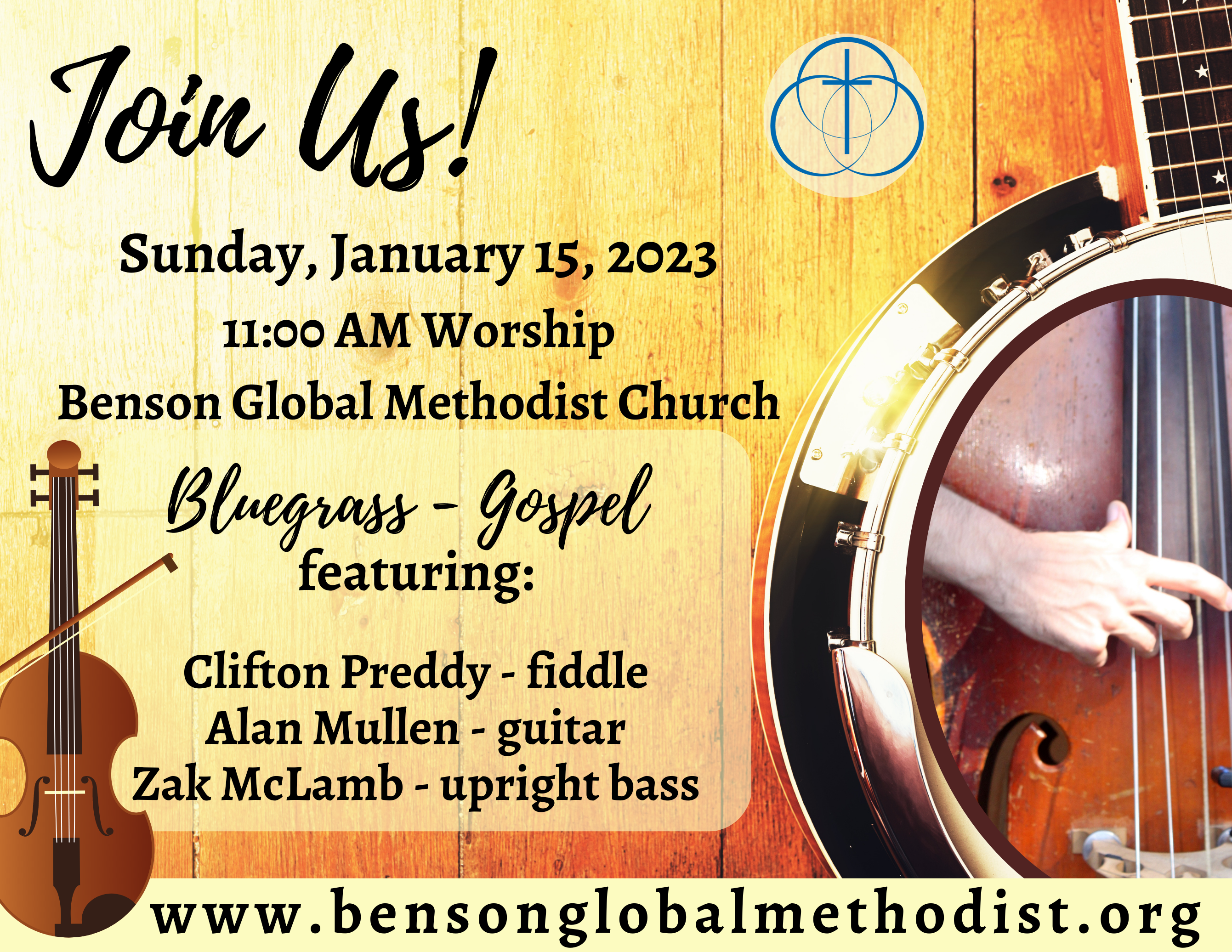 Bluegrass – Gospel & Worship Sunday