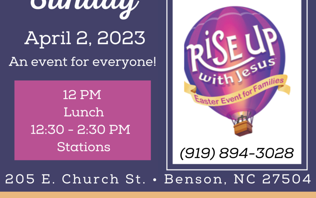 Rise Up Easter Event