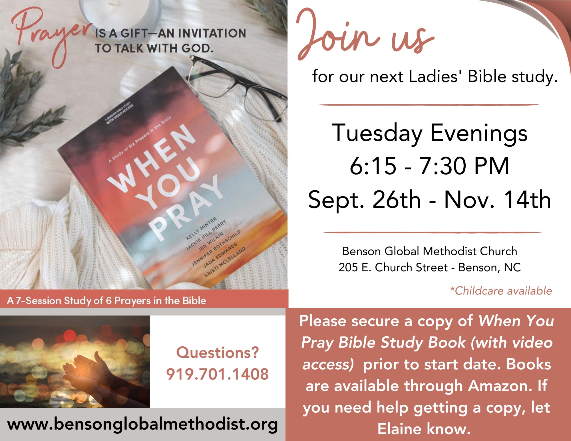 Ladies’ Fall Bible Study