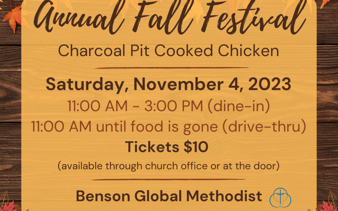 Fall Festival – Chicken Barbeque