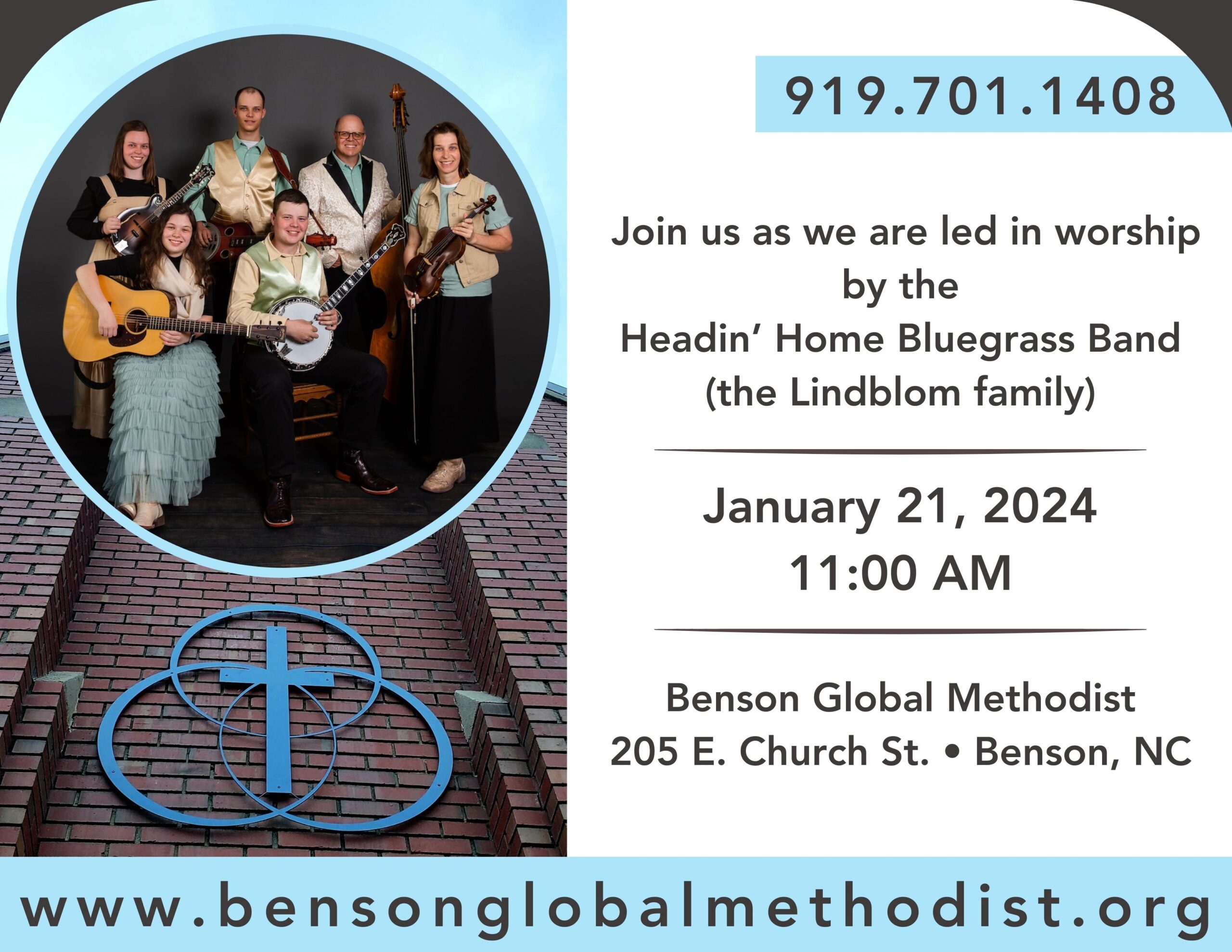 Headin’ Home Bluegrass Band Worship