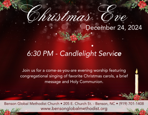 Christmas Eve 2024 | Benson Global Methodist